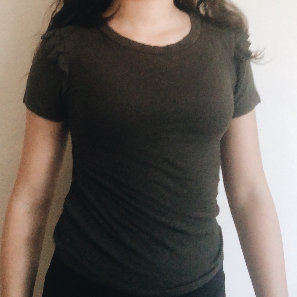 green shirt